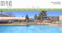 Desktop Screenshot of cityplacelv.com
